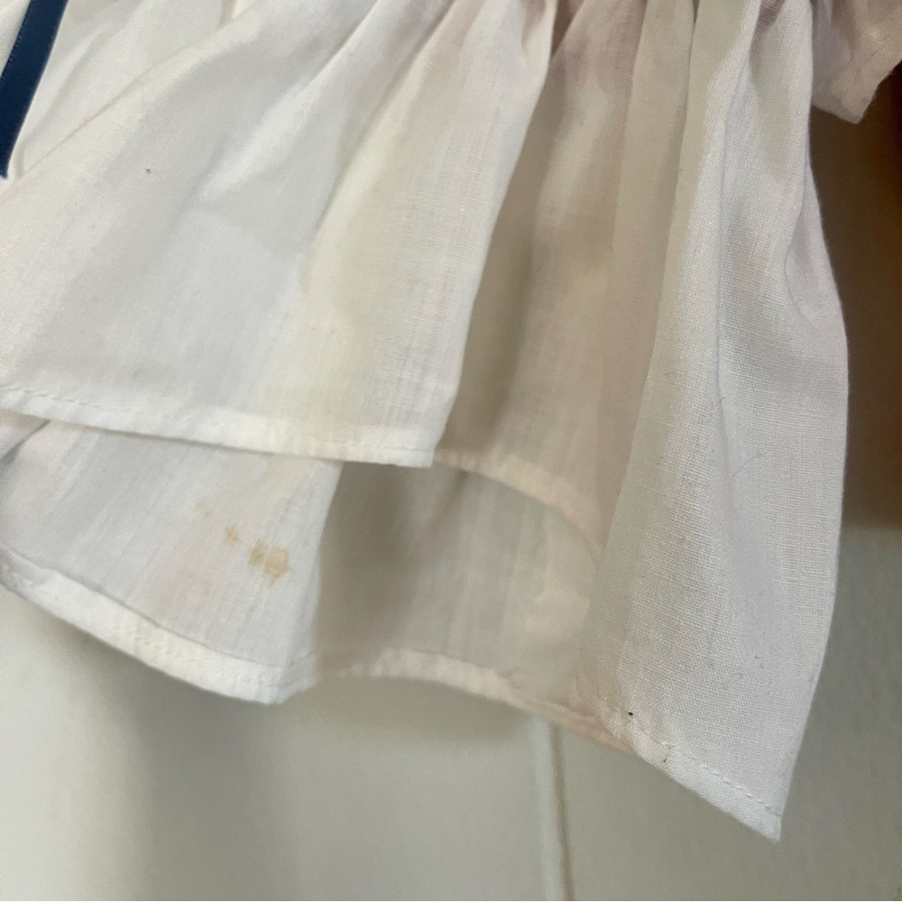 Vintage victorian style crop blouse - Picture 3 of 3